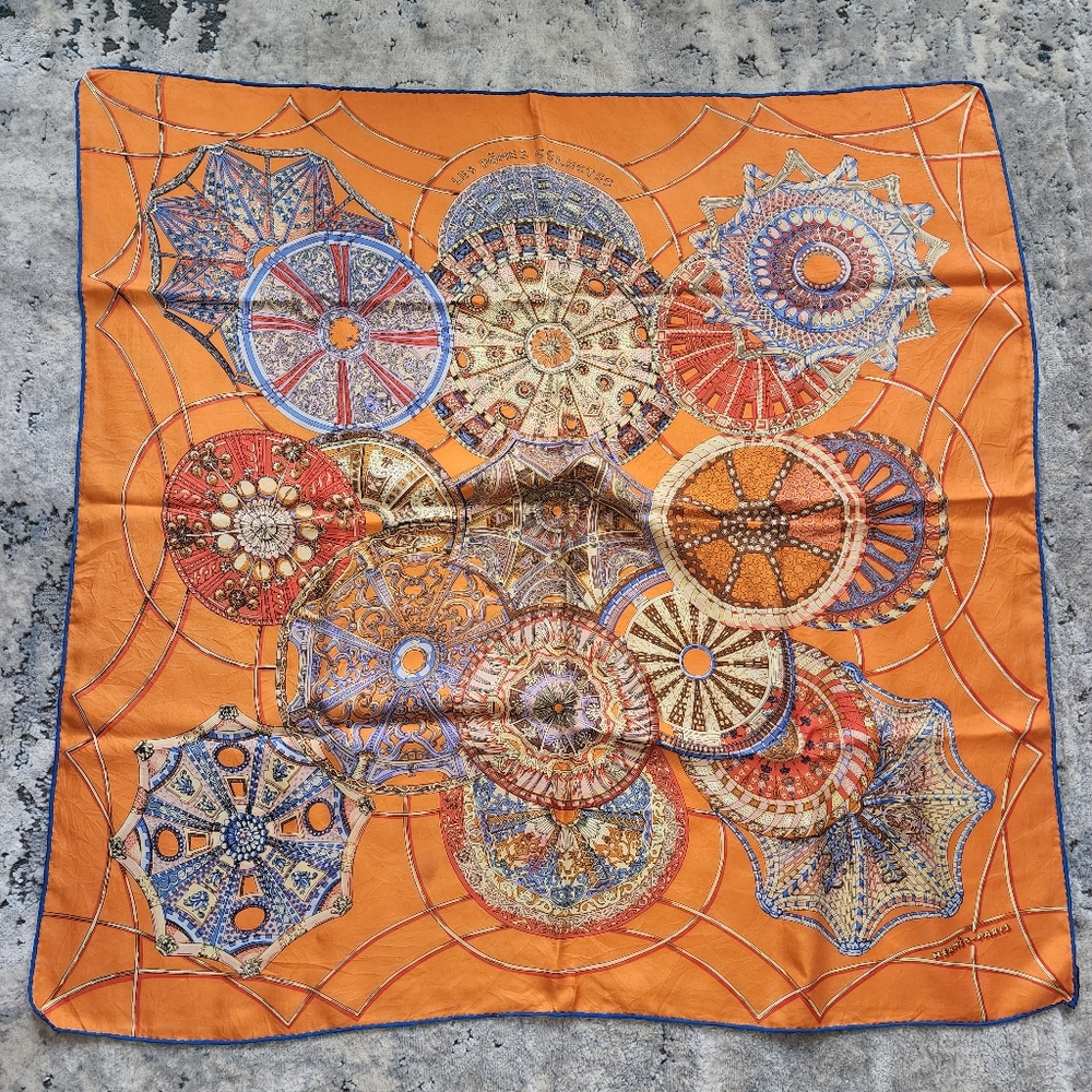 Hermès silk scarf